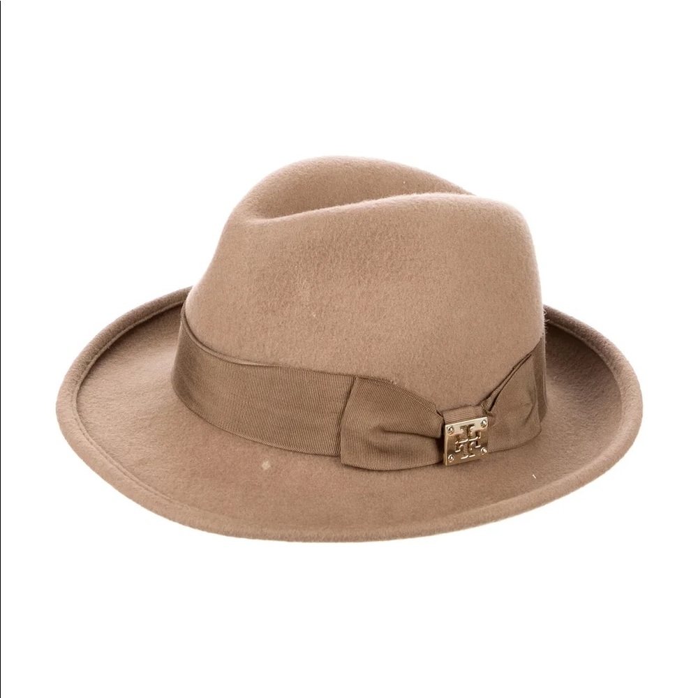 Tory Burch Brown Wool Fedora